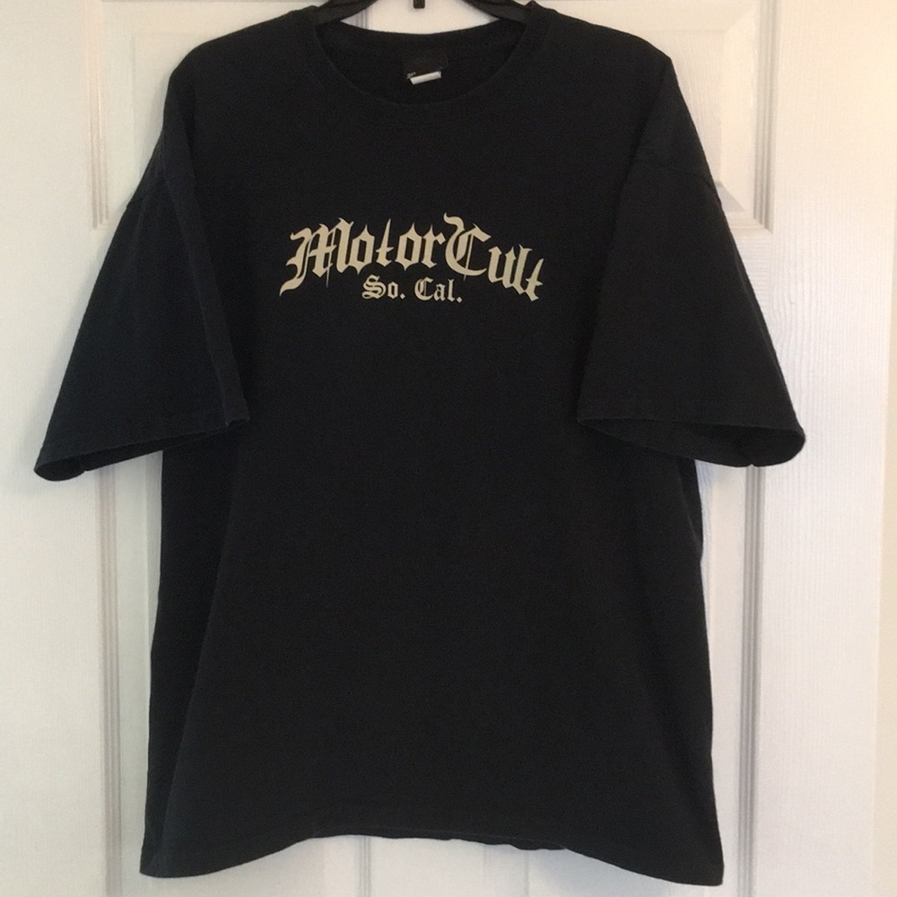 Men’s Black XL “Motor Cult” T